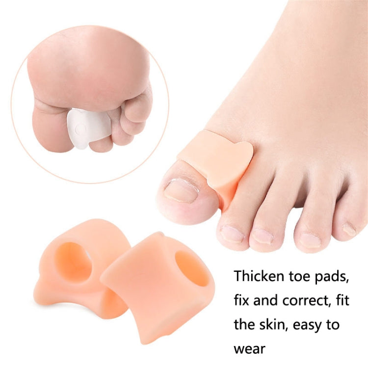 10 Pairs Great Toe Orthosis Separator Soft and Comfortable Toe Care Cover, Size: L(Skin Color) - Corrector by PMC Jewellery | Online Shopping South Africa | PMC Jewellery