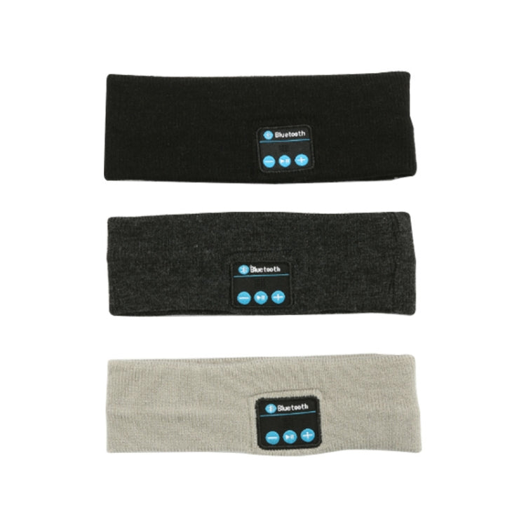 Bluetooth Headset Sports Headband Outdoor Running Yoga Sweat-Absorbent Headscarf, Colour: Dark Gray - Smart Hats by PMC TechLife | Online Shopping South Africa | PMC TechLife | Buy Now Pay Later Mobicred