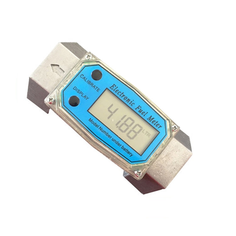 BD-H01 Electronic Display Turbine Flow Meter Metering Diesel Kerosene Methanol Urea Flow Meter Count Flow Meter, Specification: 1.5 Inch - Clocks & Car Meters by PMC TechLife | Online Shopping South Africa | PMC TechLife
