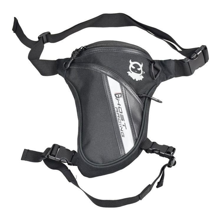 GHOST RACING GR-TB05 Motorcycle Leg Bag Knight Waist Bag Sports Outdoor Bag(Black) - Waist Bags by GHOST RACING | Online Shopping South Africa | PMC Jewellery | Buy Now Pay Later Mobicred