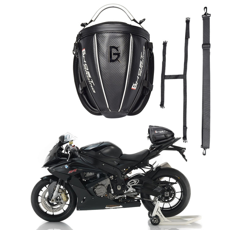 GHOST RACING GR-CWB04 Motorcycle Riding Bag Locomotive Back Bag(Black) - free shipping - PMC TechLife - Order now!