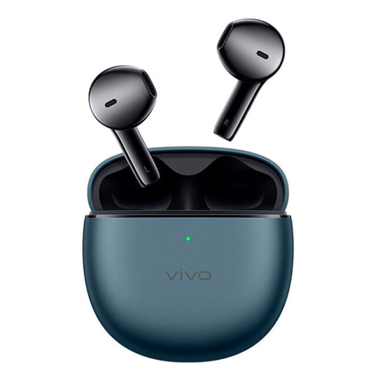 vivo TWS Air Half In-Ear Wireless Dual Microphone AI Call Noise Reduction Bluetooth Earphones(Blue) - TWS Earphone by vivo | Online Shopping South Africa | PMC Jewellery