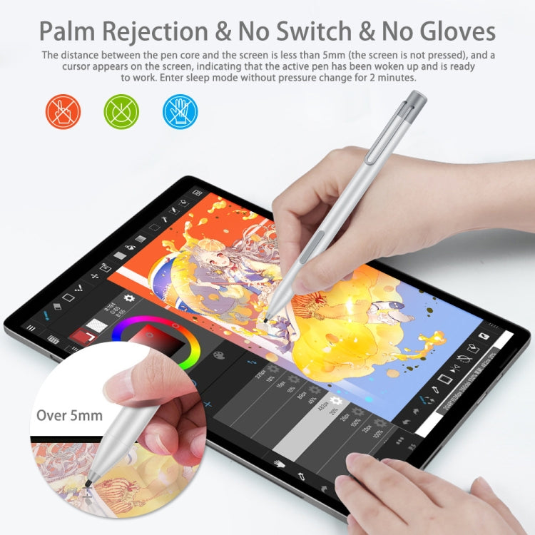 For Microsoft Surface Series Stylus Pen Electronic Pen(Black) - Stylus Pen by PMC TechLife | Online Shopping South Africa | PMC TechLife