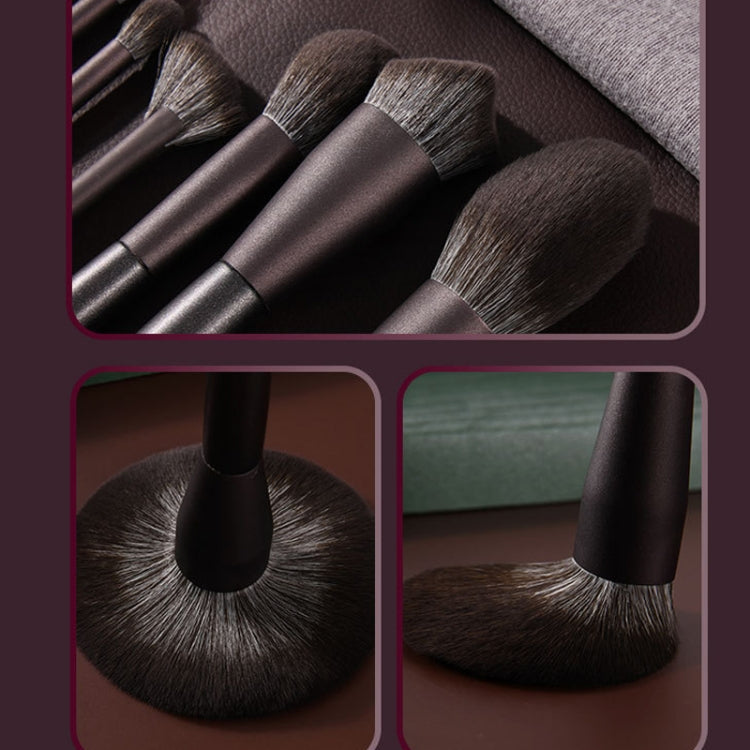 Makeup Brush Beginner Trimming Loose Powder Brush Eye Shadow Brush Makeup Brush,Style： 14 In 1 With PU Bag - Makeup Brushes by PMC Jewellery | Online Shopping South Africa | PMC Jewellery