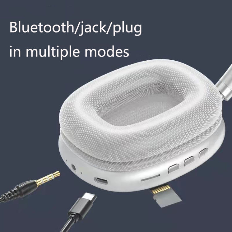 P9 Bluetooth 5.1 Subwoofer Wireless Headset Support AUX / TF Card(Green) - Headset & Headphone by PMC TechLife | Online Shopping South Africa | PMC TechLife