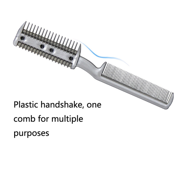 92502 2 PCS Pet Cleaning Dead Hair Hair Removal Knife Soft Hair Removal Comb - Pet Care by PMC Jewellery | Online Shopping South Africa | PMC Jewellery