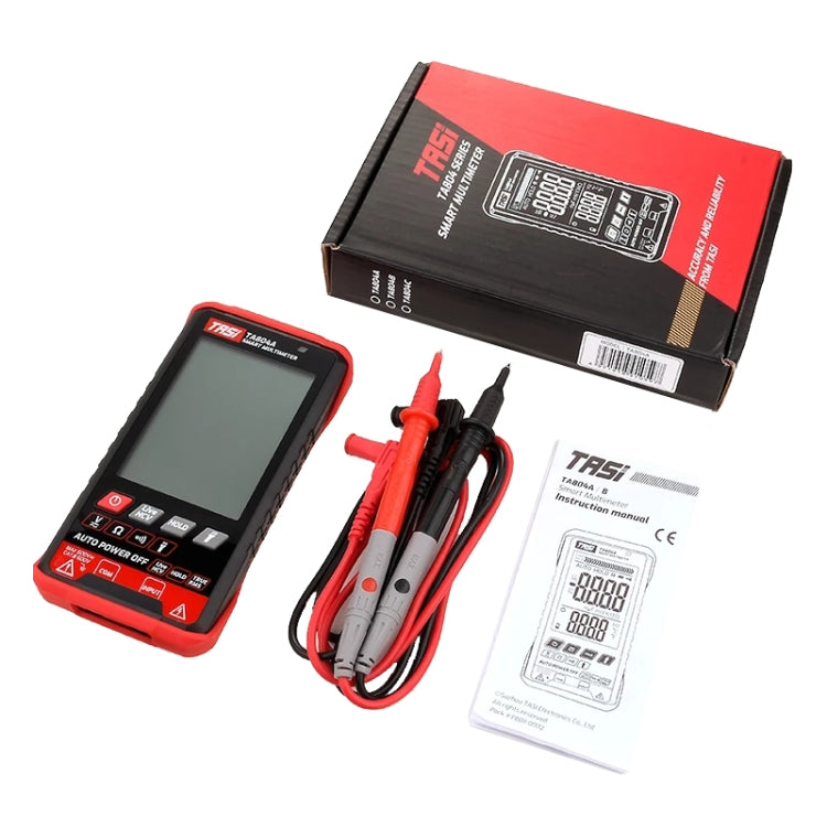 TASI TA804A Auto Digital Intelligent Multimeter OHM NCV Voltage Meter - Digital Multimeter by TASI | Online Shopping South Africa | PMC Jewellery | Buy Now Pay Later Mobicred