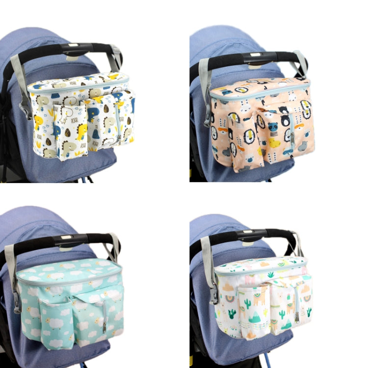 Multifunctional Baby Stroller Storage Bag, Colour: White Alpaca - Strollers Accessories by PMC TechLife | Online Shopping South Africa | PMC TechLife