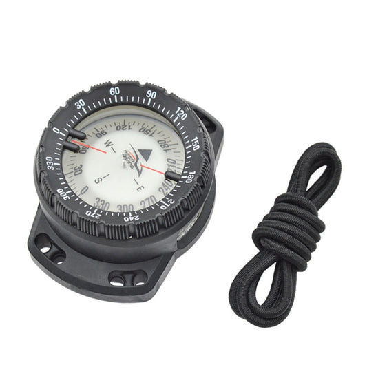 KEEP DIVING CP-992 Strong Magnetic Elastic Rope Luminous Diving Compass(Black) - Surfing & Diving by PMC Jewellery | Online Shopping South Africa | PMC Jewellery