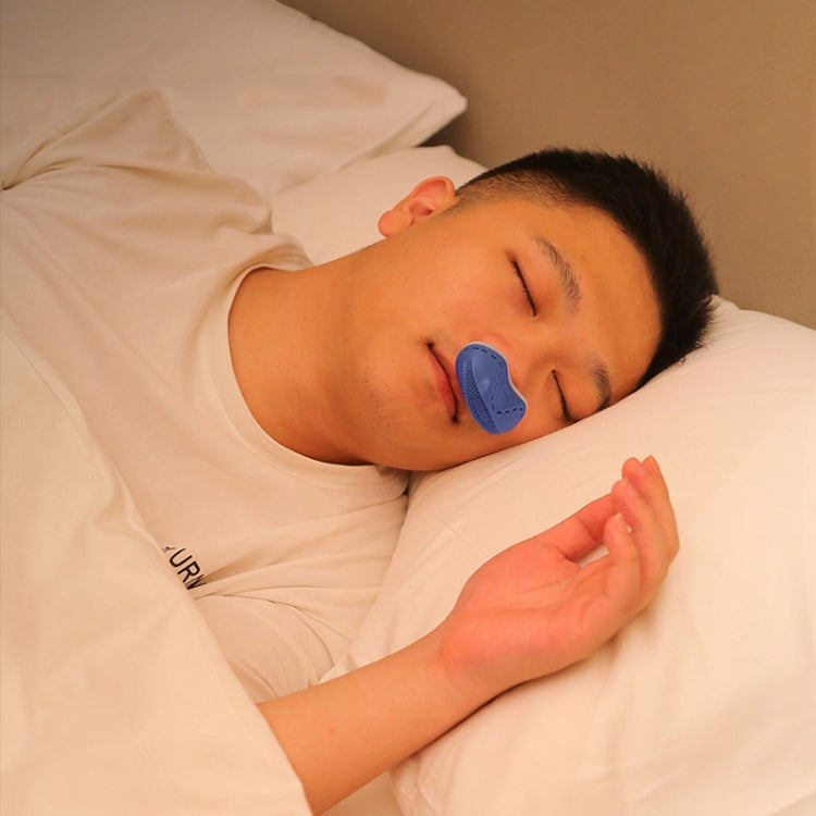 QC-002 Portable Chargeable Electric Anti-Snoring Device(Icon White) - Anti Snoring Tools by PMC TechLife | Online Shopping South Africa | PMC TechLife