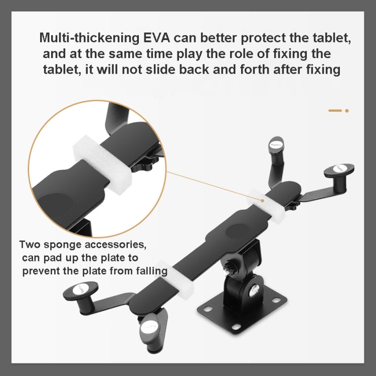 GMS-02 Anti-Theft Wall Mount Tablet PC Bracket - Lazy Bracket by PMC TechLife | Online Shopping South Africa | PMC TechLife
