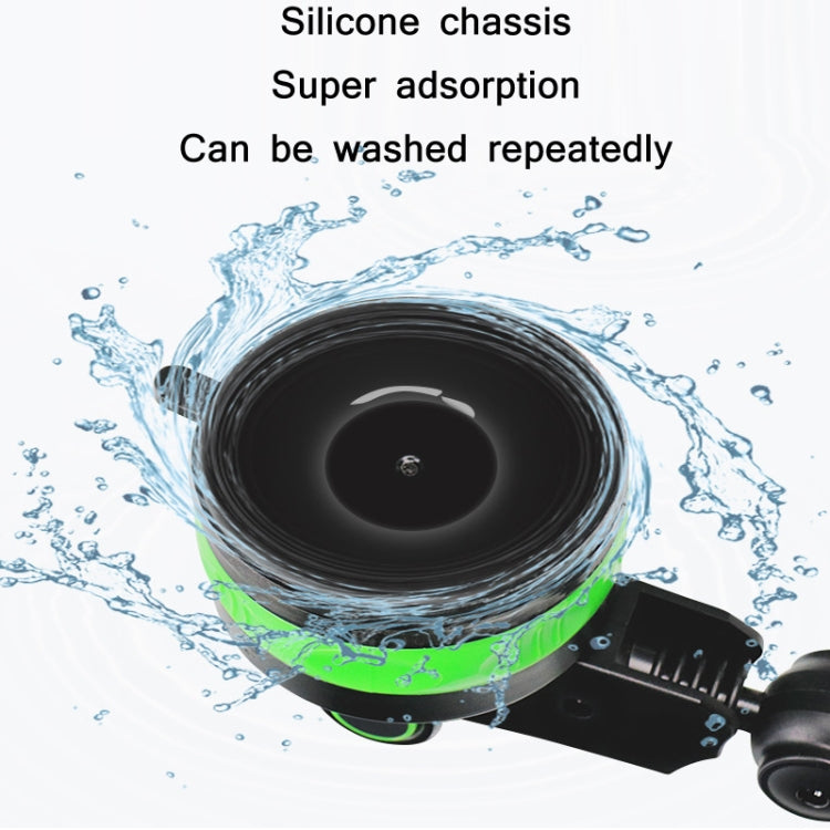 Car Diamond Suction Cup Mobile Phone Holder(Black) - Car Holders by PMC TechLife | Online Shopping South Africa | PMC TechLife