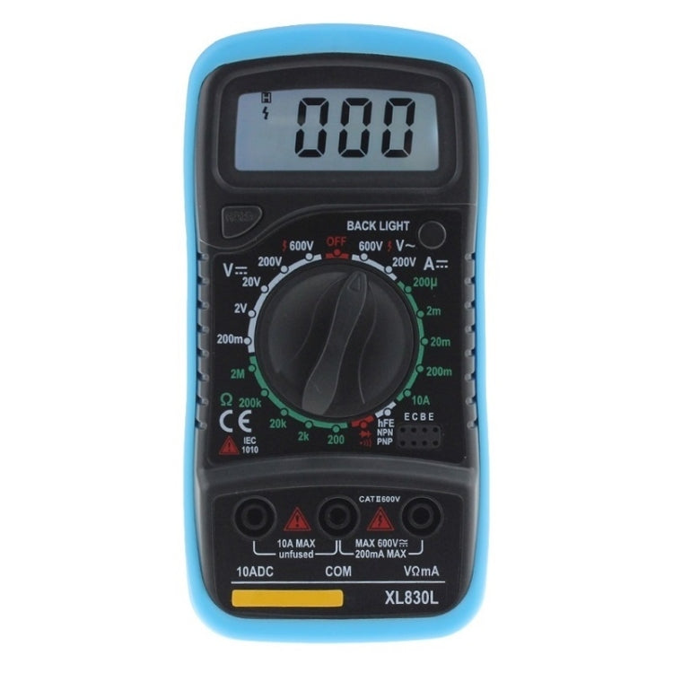 ANENG XL830L Multi-Function Digital Display High-Precision Digital Multimeter, Specification: Bubble Bag Packing(Blue) - free shipping - PMC TechLife - Order now!