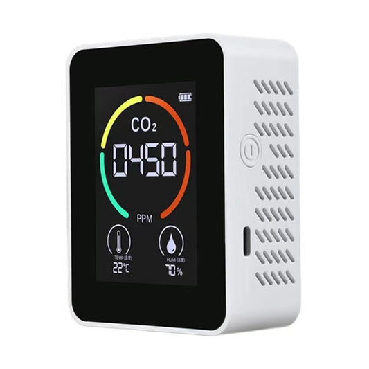 XY-T01 Temperature Humidity Display CO2 Meter Carbon Dioxide Air Quality Detector(Semiconductor White) - Gas Monitor by PMC Jewellery | Online Shopping South Africa | PMC Jewellery | Buy Now Pay Later Mobicred