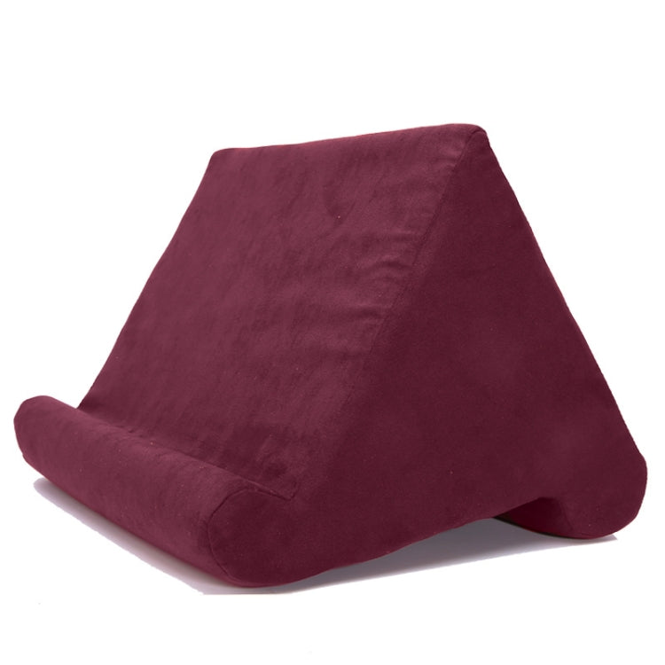 Tablet Mobile Phone Bracket Multi-Angle Pillow, Size: 27x25x23cm(Wine Red) - free shipping - PMC TechLife - Order now!