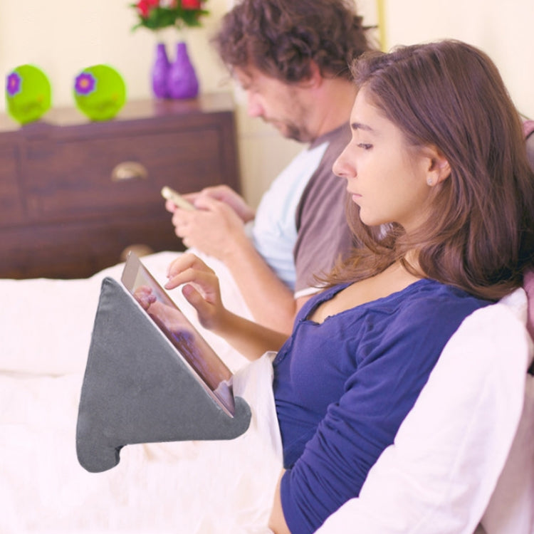 Tablet Mobile Phone Bracket Multi-Angle Pillow, Size: 27x25x23cm(Dark Pink) - Lazy Bracket by PMC TechLife | Online Shopping South Africa | PMC TechLife