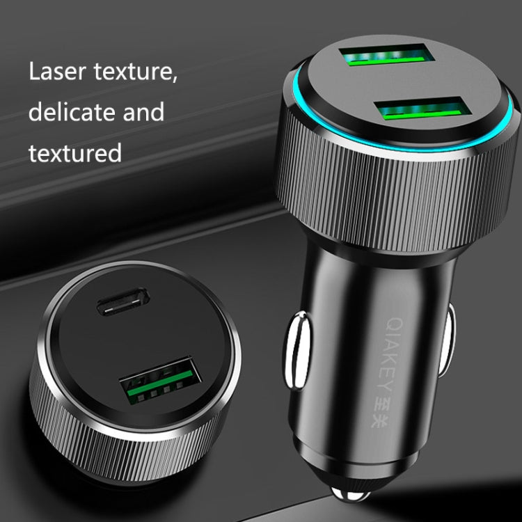 QIAKEY TM313 Dual Port Fast Charge Car Charger - free shipping - PMC TechLife - Order now!