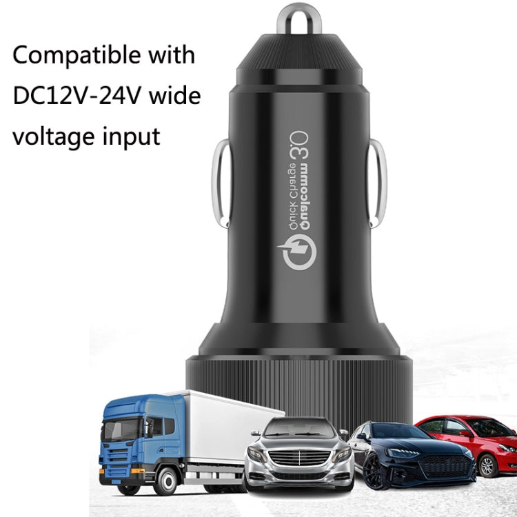QIAKEY TM319 Dual Port Fast Charge Car Charger - free shipping - PMC TechLife - Order now!