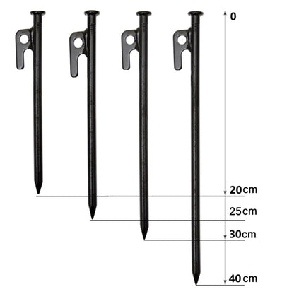 6 PCS 30cm Outdoor Camping Windproof Fixed Canopy Ground Nails - Tents & Accessories by PMC Jewellery | Online Shopping South Africa | PMC Jewellery