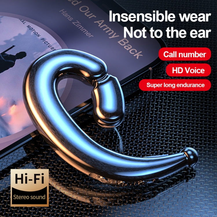 M520 Ear-mounted Stereo Bone Conduction Sports Bluetooth Earphone(Black) - Bluetooth Earphone by PMC TechLife | Online Shopping South Africa | PMC TechLife