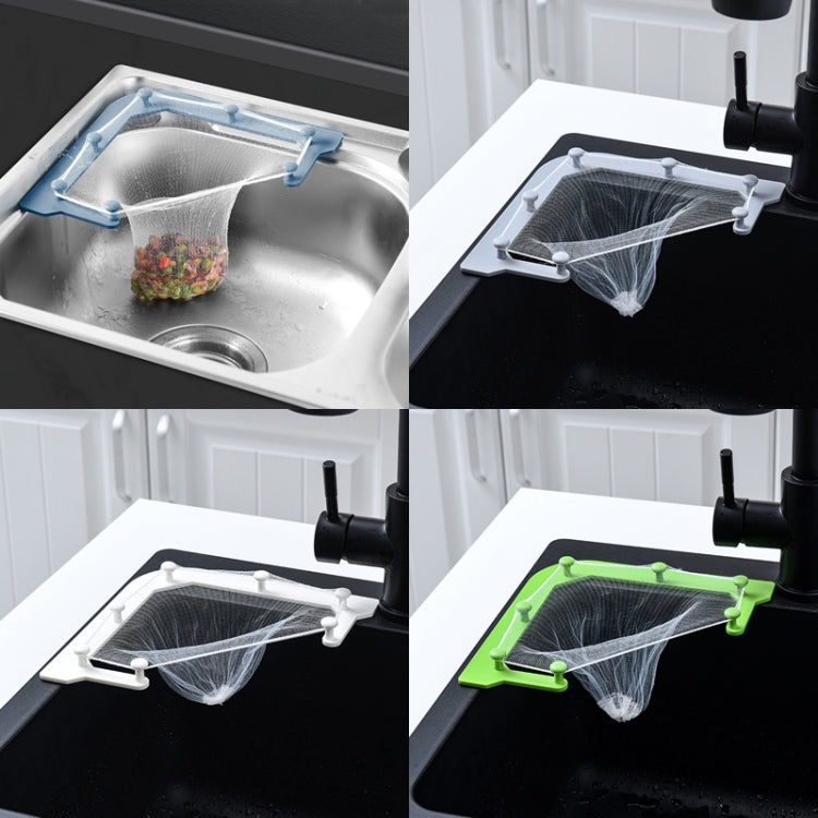 VIB-888 Kitchen Sink Triangle Hanging Net Drain Rack(Gray) - Filters by PMC Jewellery | Online Shopping South Africa | PMC Jewellery