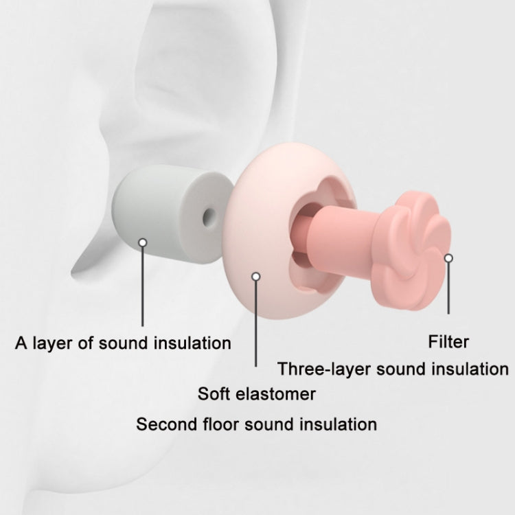 Sound Insulation And Noise Reduction Sleep Earplugs(Yellow) - Ear Care Tools by PMC Jewellery | Online Shopping South Africa | PMC Jewellery