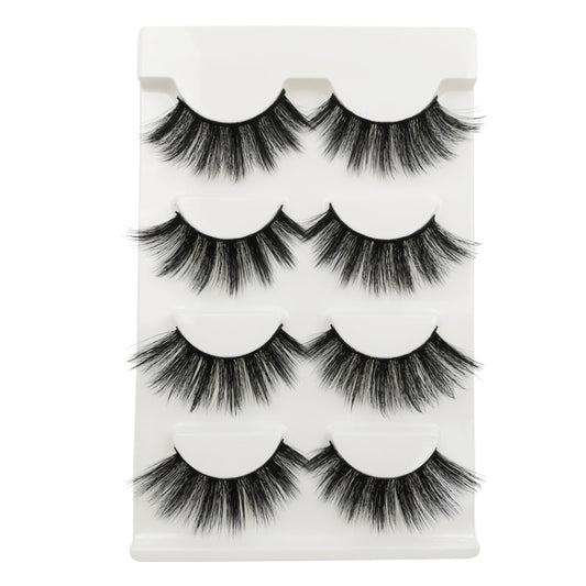 2 Sets SHIDISHANGPIN 3D Mink False Eyelashes Naturally Thick Eyelashes(G106) - Eyes by PMC Jewellery | Online Shopping South Africa | PMC Jewellery