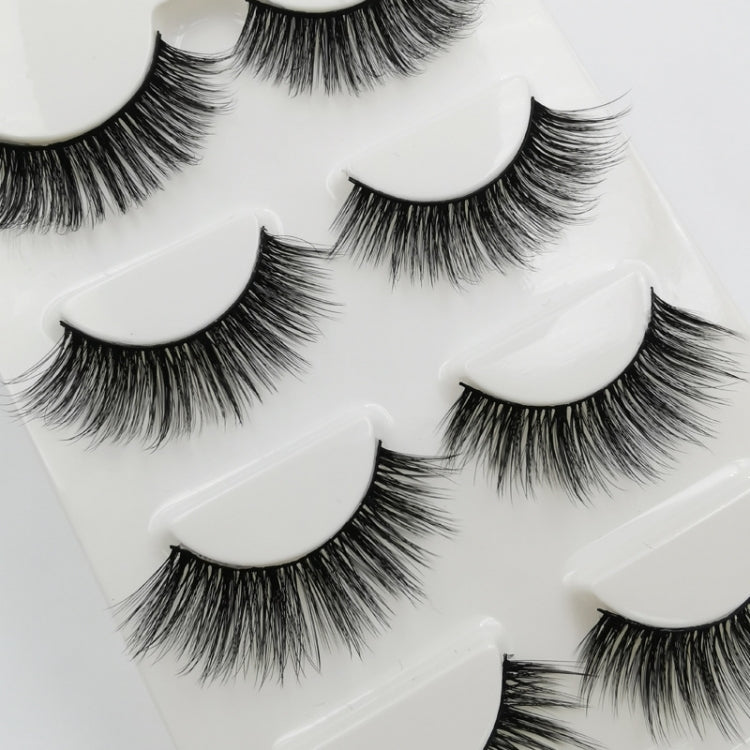 2 Sets SHIDISHANGPIN 3D Mink False Eyelashes Naturally Thick Eyelashes(G109) - Eyes by PMC Jewellery | Online Shopping South Africa | PMC Jewellery