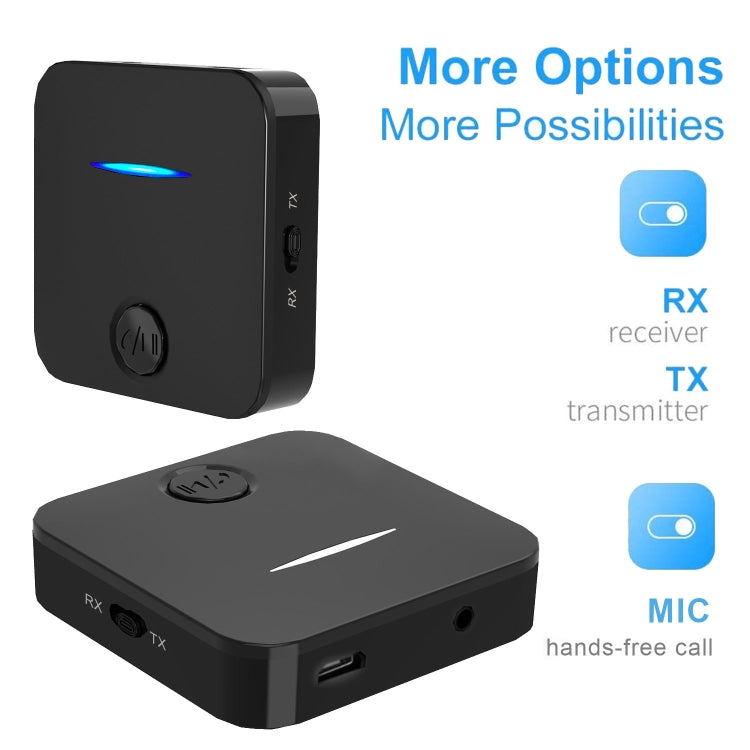 WB5 Bluetooth 5.0 Wireless Audio Adapter Receiver & Transmitter - Audio Receiver Transmitter by PMC TechLife | Online Shopping South Africa | PMC TechLife