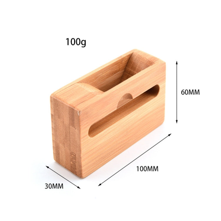2 PCS GB050 Mobile Phone Stand Bamboo Loudspeaker - Desktop Holder by PMC TechLife | Online Shopping South Africa | PMC TechLife