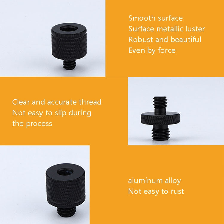 4 PCS Screw Adapter A20 1/4 Female to M6 Male  Screw -  by PMC TechLife | Online Shopping South Africa | PMC TechLife