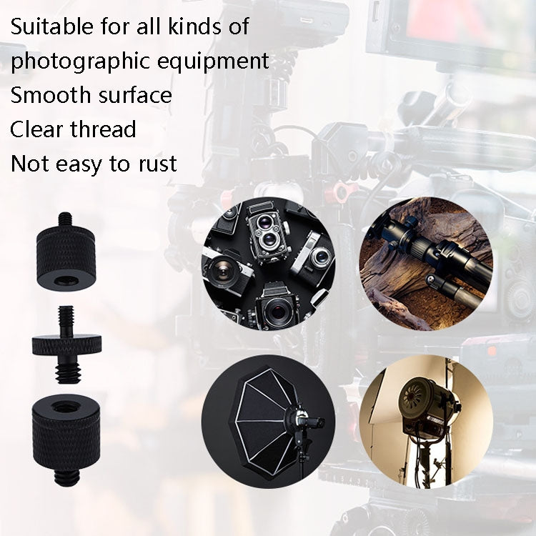 4 PCS Screw Adapter A20 1/4 Female to M6 Male  Screw -  by PMC TechLife | Online Shopping South Africa | PMC TechLife