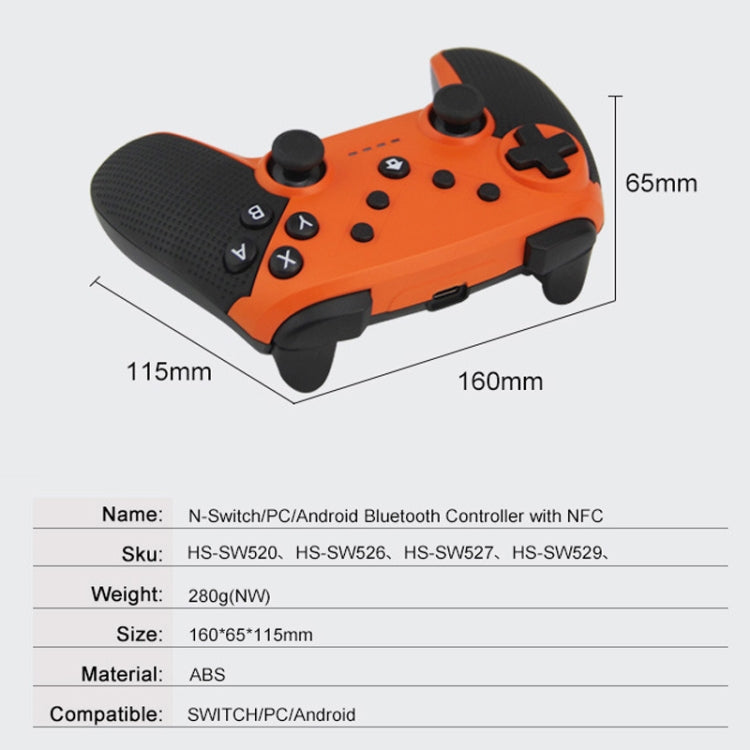 HS-SW520 3 In 1 Gamepad For Switch / PC / Android(Black) - Gamepads by PMC TechLife | Online Shopping South Africa | PMC TechLife