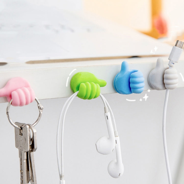 10 PCS Handy Holder Cable Organizer Household Convenience Clip(Orange) - Cable Organizer by PMC TechLife | Online Shopping South Africa | PMC TechLife