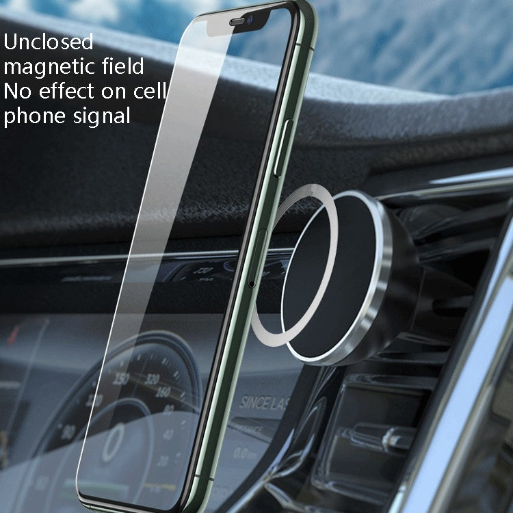 20 PCS Ring Car Magnetic Suction Wireless Charger Lead Magnetic Ring Back Sticker, Color: Silver - Hand-Sticking Bracket by PMC TechLife | Online Shopping South Africa | PMC TechLife