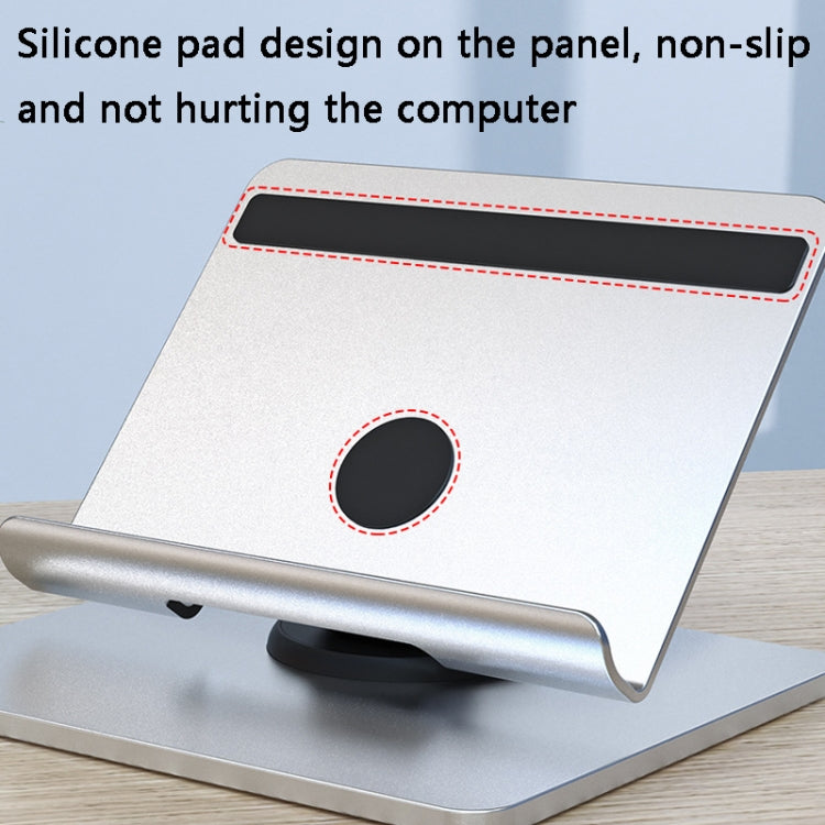 Aluminum Alloy Folding Tablet Bracket(Bright Silver) - Desktop Holder by PMC TechLife | Online Shopping South Africa | PMC TechLife