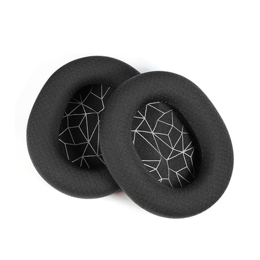 1 Pair Sponge Headset Pad for Steelseries Arctis Pro / Arctis 3 / 5 / 7(White Print Mesh) - Earmuff & Pad by PMC Jewellery | Online Shopping South Africa | PMC Jewellery
