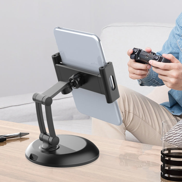 PB-45S Desktop Foldable Stand, For 5-12.9 Inch Mobile Phone/Tablet(Black) - Desktop Holder by PMC TechLife | Online Shopping South Africa | PMC TechLife