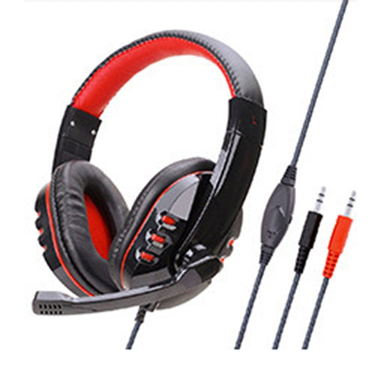 Soyto SY733MV Gaming Computer Headset For PC (Black Red) - Multimedia Headset by Soyto | Online Shopping South Africa | PMC Jewellery