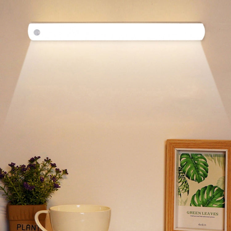 Magnetic Rechargeable Cabinet Bedside Human Body Induction Lamp, Specification: 900 mAh With Switch 35cm(White Light) - Sensor LED Lights by PMC TechLife | Online Shopping South Africa | PMC TechLife