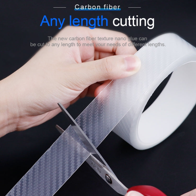 5cm x 10m Car Carbon Fiber Bumper Anti-Collision Strip - Anti Collision Sticker by PMC TechLife | Online Shopping South Africa | PMC TechLife