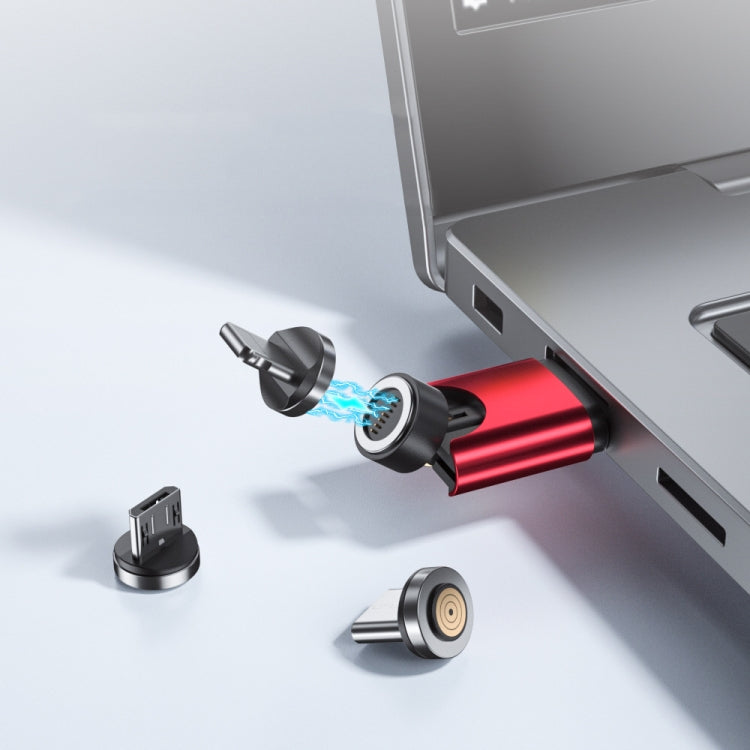 USB Portable Magnetic Adapter, Random Colors Delivery, Model: Data Function(3 in 1) - Charging Cable & Head by PMC TechLife | Online Shopping South Africa | PMC TechLife