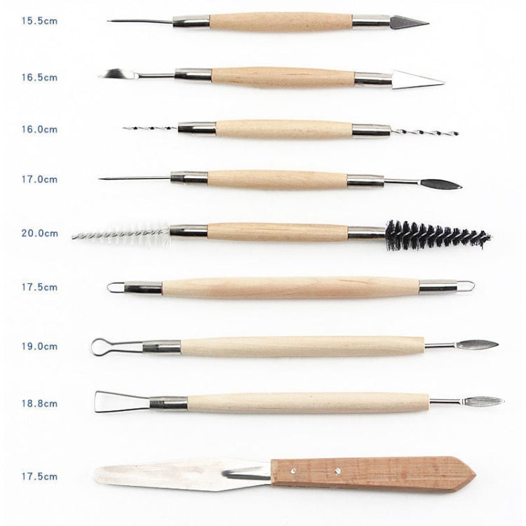 43 In 1 Clay Tool Combination Set with Storage Bag - Art Supplies by PMC TechLife | Online Shopping South Africa | PMC TechLife