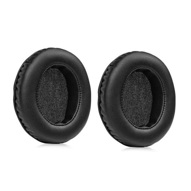 1 Pair Sponge Earmuffs for ASUS ROG Strix Fusion 300 / 500 / 7000(Black Protein Skin) - Earmuff & Pad by PMC Jewellery | Online Shopping South Africa | PMC Jewellery