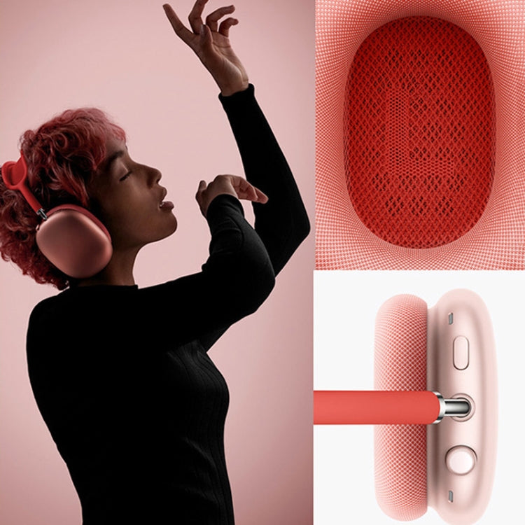 2 PCS Foam Earpads Earmuffs For AirPods Max(Mesh  Pink) - Earmuff & Pad by PMC Jewellery | Online Shopping South Africa | PMC Jewellery