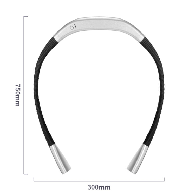 LED Hanging Neck Light Universal Hose Eye Protection Reading Light(Space Silver) -  by PMC Jewellery | Online Shopping South Africa | PMC Jewellery