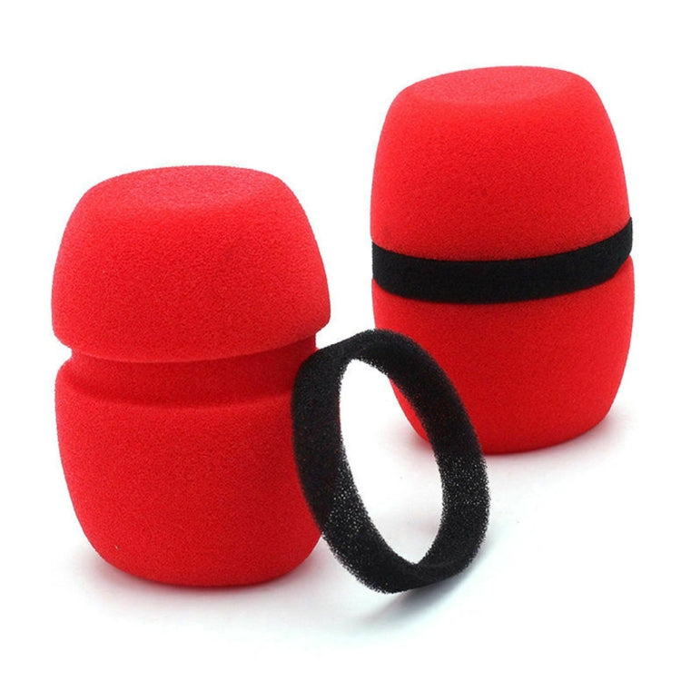 10 PCS Handheld Dust Proof Soft Sponge Microphone Cover(Random Color Delivery) - Windshield by PMC TechLife | Online Shopping South Africa | PMC TechLife