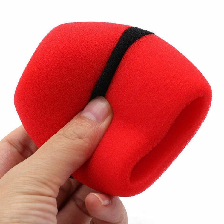 10 PCS Handheld Dust Proof Soft Sponge Microphone Cover(Random Color Delivery) - Windshield by PMC Jewellery | Online Shopping South Africa | PMC Jewellery