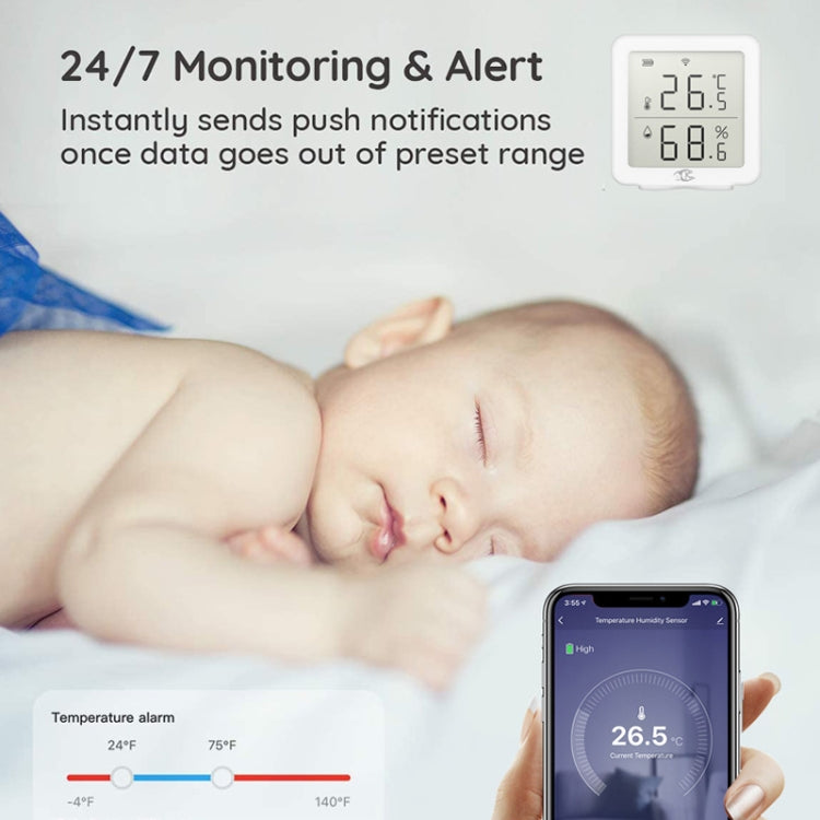 TY-191 Wireless Smart Digital Home Thermometer - Indoor Thermometer by PMC TechLife | Online Shopping South Africa | PMC TechLife | Buy Now Pay Later Mobicred