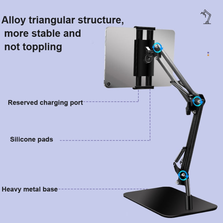 Aggravated Phone Tablet Desktop Live Broadcast Cantilever Bracket - Desktop Holder by PMC TechLife | Online Shopping South Africa | PMC TechLife